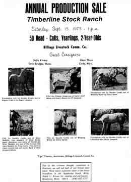 1973 Appaloosa News ad